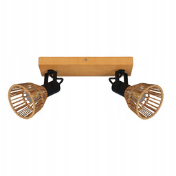 Lampa ścienna sufitowa Lightlogic LL Gorta EL-2 spot