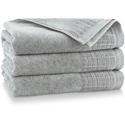 T-PAULO3V50X100 - Ręcznik PAULO3 - jasnoszary