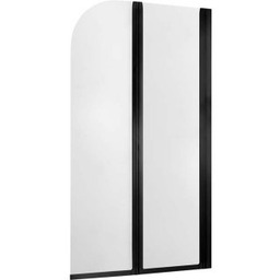 KFA Parawan nawannowy MODERN 82x140 cm 2-elementowy czarny
