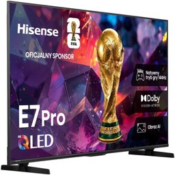 HISENSE Telewizor 50E77S PRO 50" QLED 4K 144