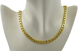 Złoty Łańcuszek Męski Pancerka 7,10 mm pr 585