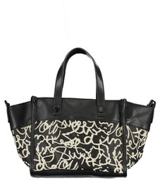 CZARNA TORBA DAMSKA DESIGUAL