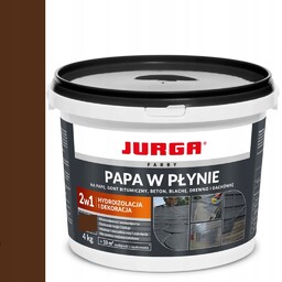 Papa w płynie Brązowa 4KG Jurga