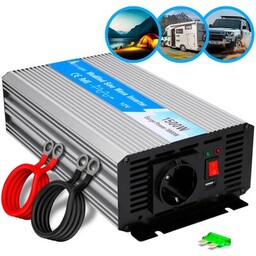 EXTRALINK Przetwornica 12V na 230 1500W/3000W Modyfikowana sinusoida