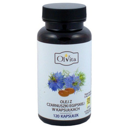 Suplement diety, Olvita, olej z Czarnuszki Egipskiej, 120