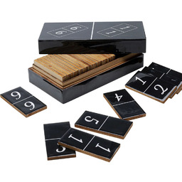 KARE Design Domino czarne 24x7cm