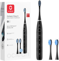 Oclean Flow S czarny, szczoteczka soniczna, 1 sztuka