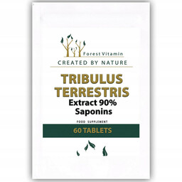 FOREST VITAMIN Tribulus Terrestris Extract 90% Saponins 60tabs