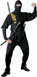 W WIDMANN MILANO Party Fashion - Kostium ninja,
