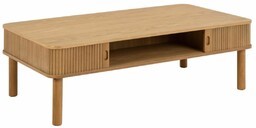 Stolik kawowy, drewniany Langley (04168), dąb, do salonu