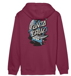 bluza SANTA CRUZ - Crescent Bone Hand Hood