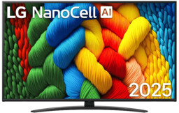Telewizor NanoCell LG 55NANO81A6A 55" 4K webOS Nano