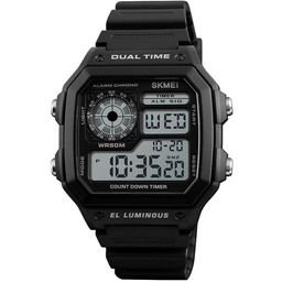 Zegarek męski SKMEI 1065e termometr alarm jh22