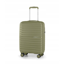 Walizka Kabinowa Podróżna Na Kółkach Twarda Puccini Oliwkowa
