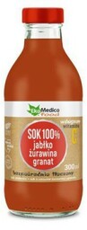 Ekamedica Jabłko, żurawina, granat sok, 300ml