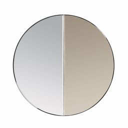 Villa Collection MIRROR Lustro Okrągłe z Dwukolorową Taflą