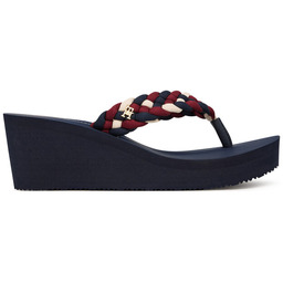 Japonki Tommy Hilfiger Th Wedge Braided Summer Sandal
