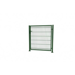 Furtka 3D 1,23 x 100 zestaw ze słupami