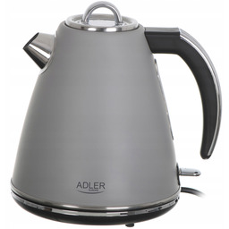 Adler Klasyczny Czajnik Elektryczny Stalowy Szary