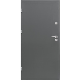 Drzwi zewnętrzne stalowe Magnum 90 prawe antracyt