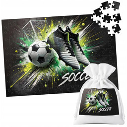 PUZZLE TRADYCYJNE - PIŁKA NOŻNA SPORT DRUŻYNA MECZ