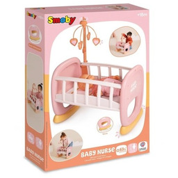 SMOBY Baby Nurse kołyska z karuzelkš 220390