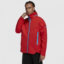 Kurtka Męska Adidas Przeciwdeszczowa Wodoodporna z Kapturem