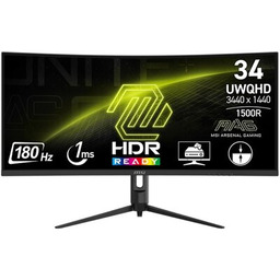 MSI MAG 342CQR E2 - 34'' VA Curve