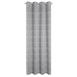 Eurofirany Firana 140x250 Arcadia srebrna o strukturze deszczyku