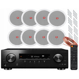 Nagłośnienie Sufitowe Jbl Amplituner Pioneer Hdmi