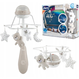 Chicco Grająca karuzela do łóżeczka Pozytywka Rainbow 3W1