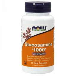 NOW Foods Glukozamina 1000 mg 60 kaps
