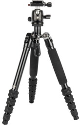 Sirui Traveler 5AX - zestaw, statyw Alu 5-sekcyjny