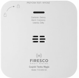 FIRESCO Czujnik tlenku węgla (czadu) FCO-850 SA