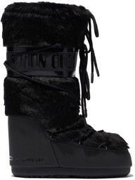 buty zimowe MOON-BOOT ICON FAUX FUR Black