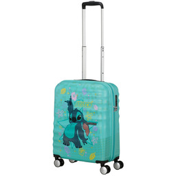Walizka kabinowa American Tourister Wavebreaker Disney - Stitch