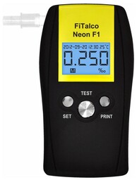 AMII FITALCO NEON F1 Alkomat elektrochemiczny, z etui