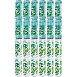 Woda kokosowa COCONAUT MIX zestaw 24 x 320