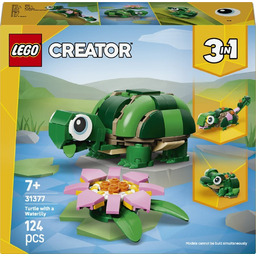 LEGO Creator 31377 Żółw i kwiat lilii wodnej