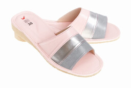 Wójciak Podhale damskie domowe kapcie skóra naturalna wygodne