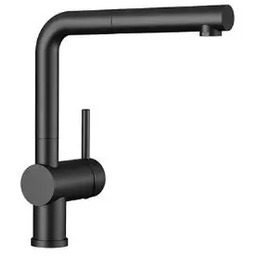Blanco Linus-S 525807 Czarny Wygląd silgranitu Bateria kuchenna