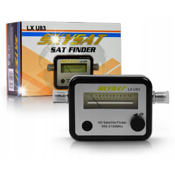 MIERNIK SYGNAŁU SATELITARNEGO ANALOGOWY BARDZO CZUŁY SATFINDER