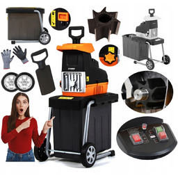 Rozdrabniacz Elektryczny Do Gałęzi Frezowy Rębak 3800W 44mm