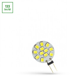 Żarówka LED G4 12V 1,2W 12 LED Barwa