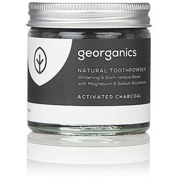 Georganics, proszek do czyszczenia zębów Activated Charcoal, 60