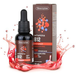 SKOCZYLAS Witamina B12 w kroplach (30 ml)