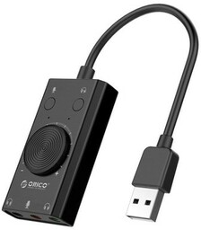 Orico Zewnętrzna karta dźwiękowa USB 2.0, 10cm