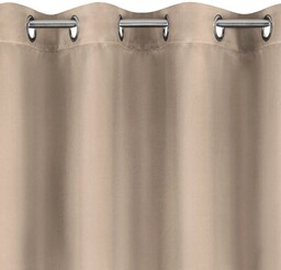 EUROFIRANY Zasłona Logan 135 x 250 cm Beżowy