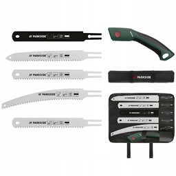 Zestaw pił ręcznych z akcesoriami do drewna,