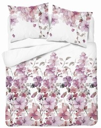 Pościel satynowa 160x200 Home Satin 71 Biała